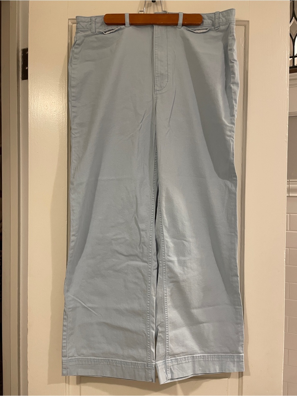 Old Navy Light Blue Straight-Leg Sailor Pants